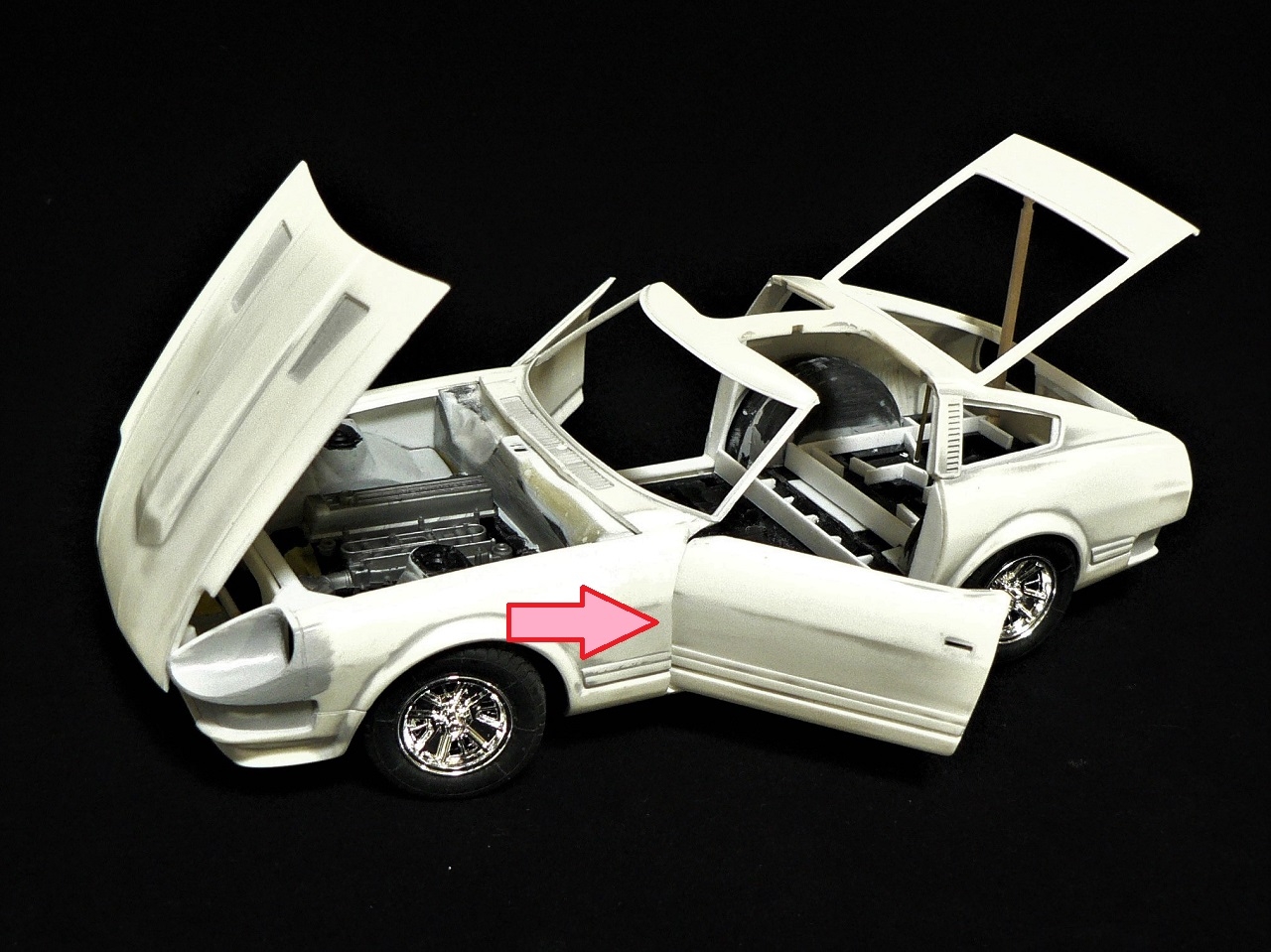 TAMIYA 24015 1⁄24 Scale Kit NISSAN FAIRLADY 280Z T-Bar Roof | eBay