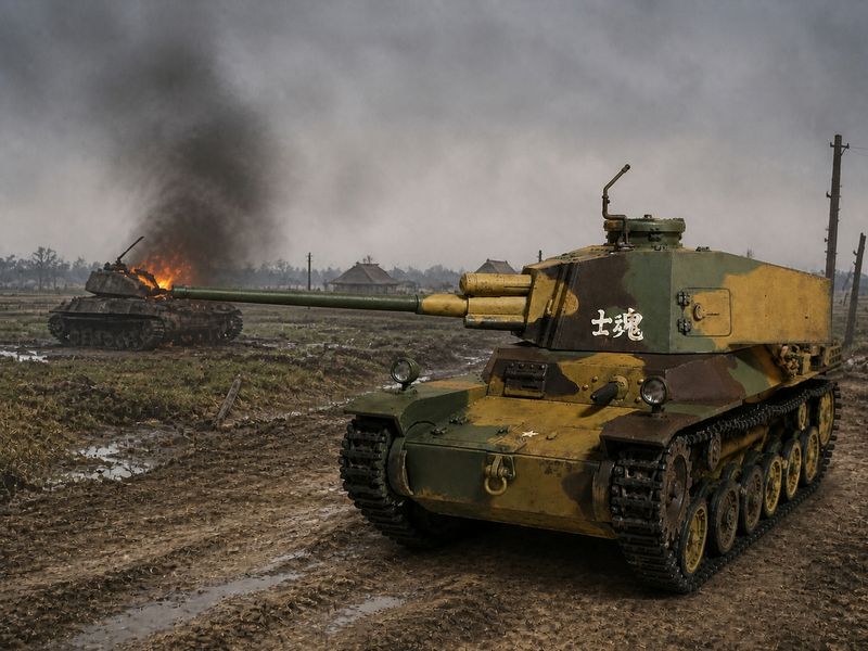 ARTHOBYCOMM（アソビーコム） | 帝国陸軍 三式中戦車[チヌ]長砲身型