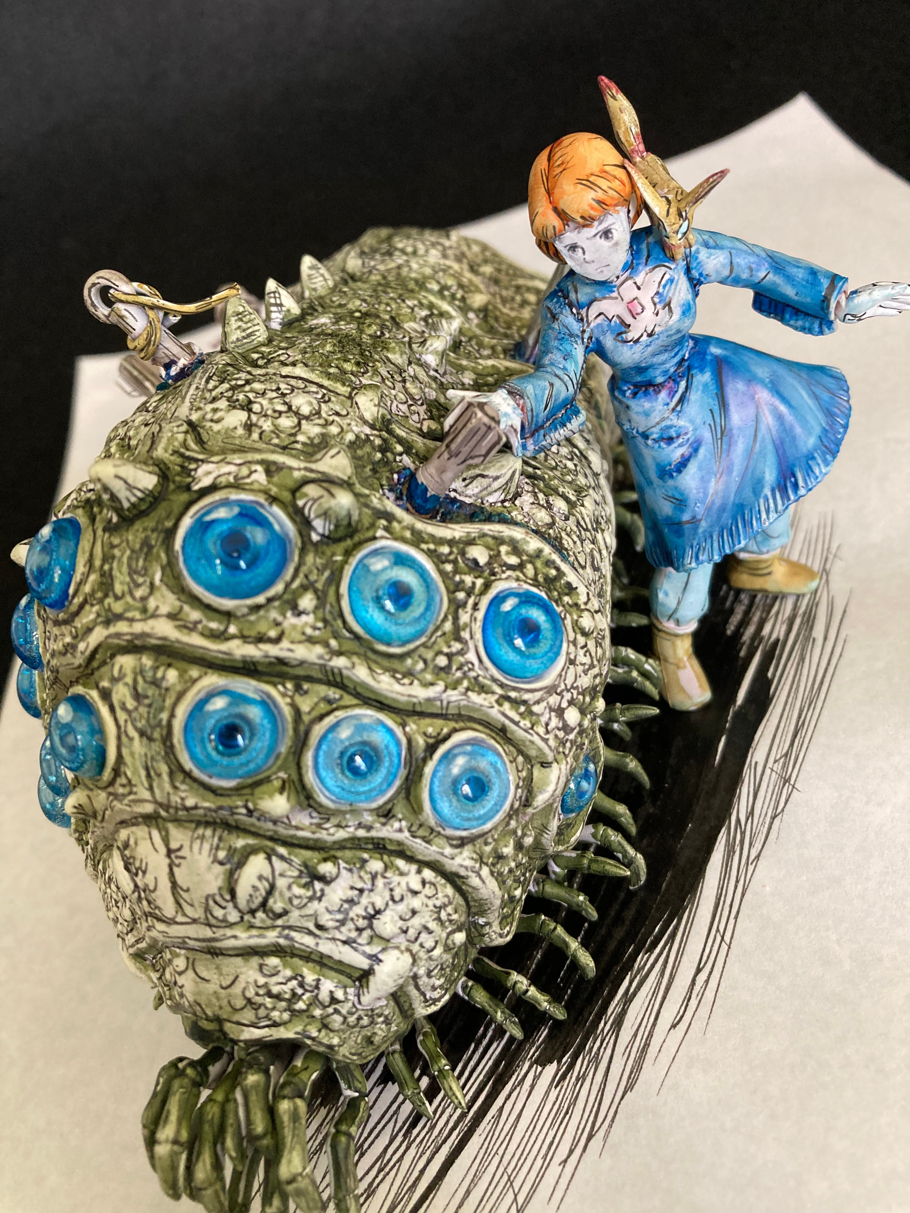 ARTHOBYCOMM（アソビーコム） | 風の谷のナウシカ「王蟲とナウシカ」絵
