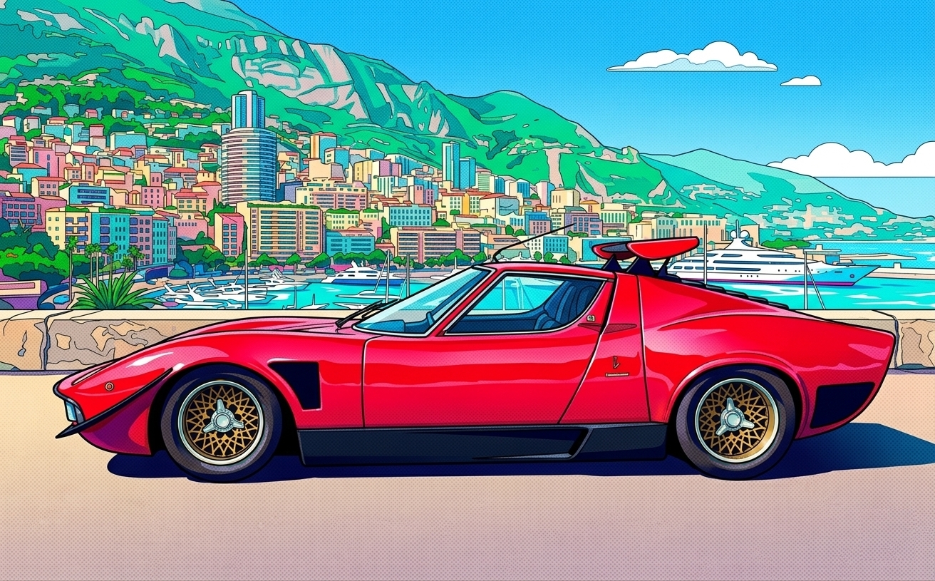 ARTHOBYCOMM（アソビーコム） | AI画伯によるクルマの絵画集